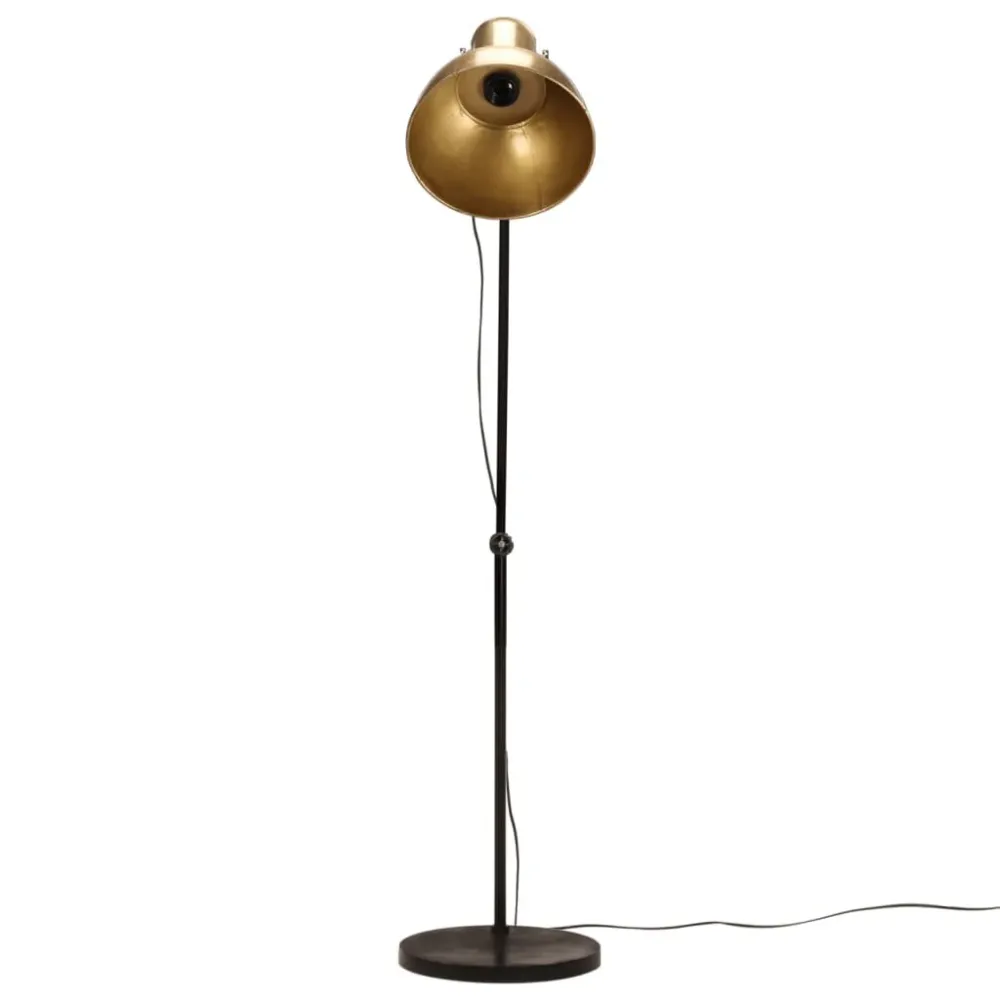 Candeeiro de pé 25 W 150 cm E27 bronze antigo vidaXL