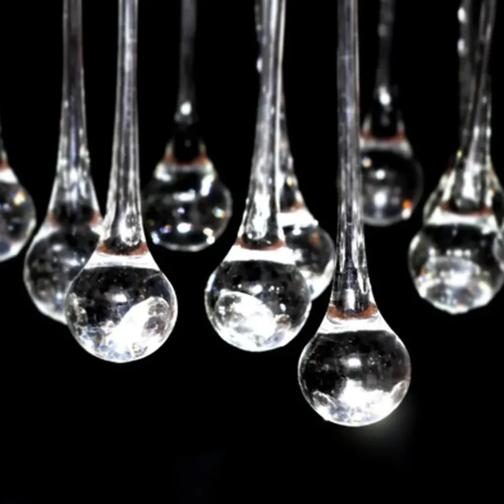 Lustre com 85 cristais branco vidaXL