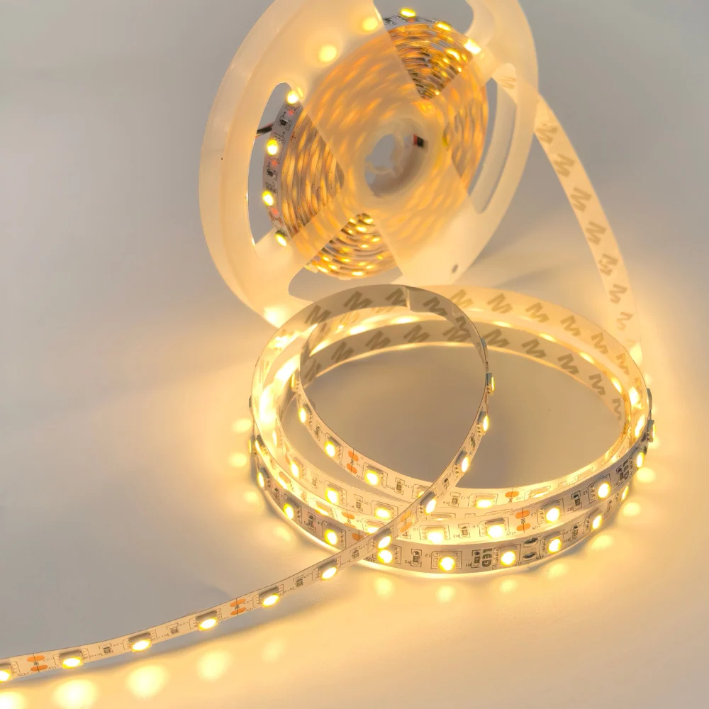 Abajur de Papel Fita LED 5050 60Leds/M 12W 980LM 10MM 24V 5M IP20 LED7