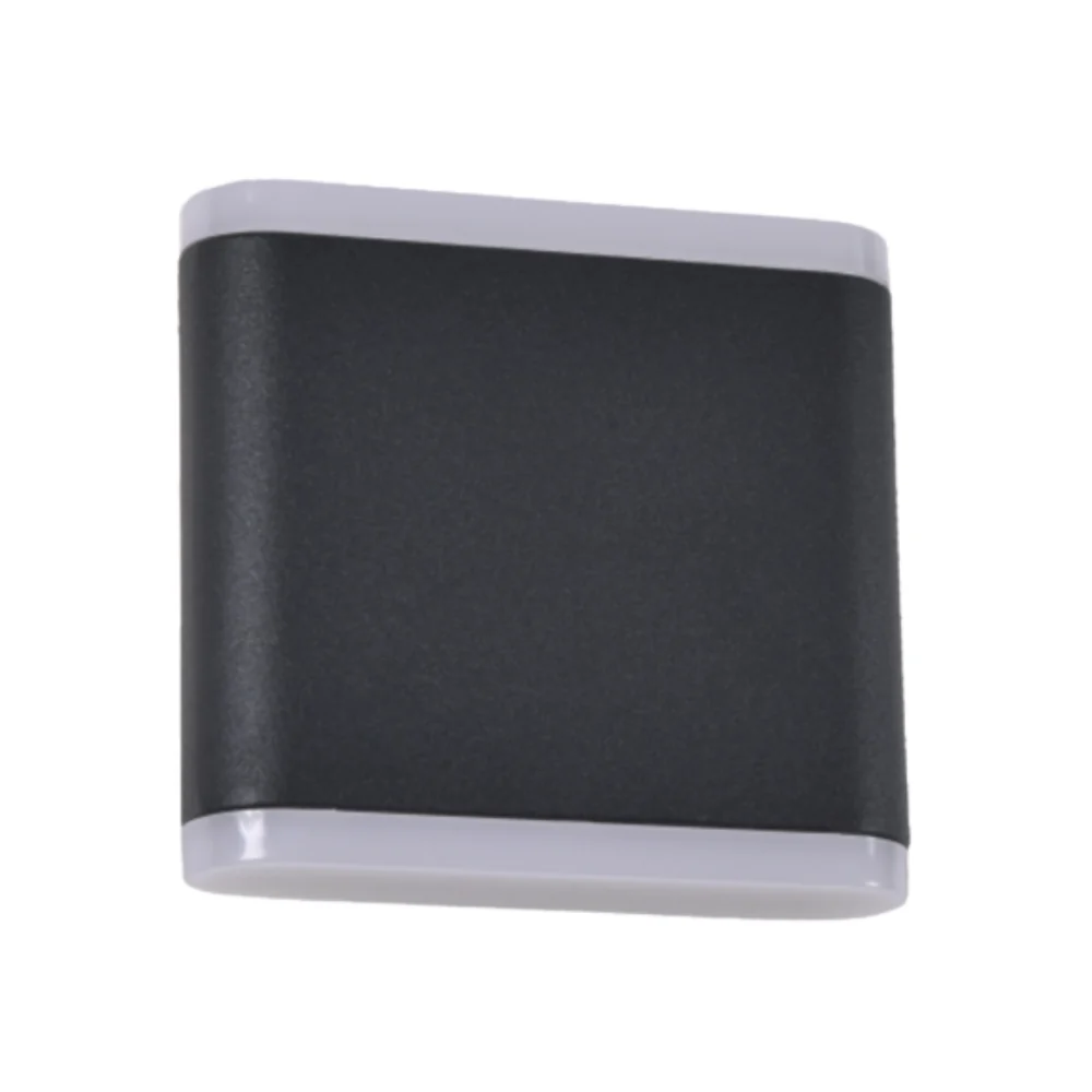 Aplique LED 6108 6W 600LM 4000K 115*50*H107mm Cinza IP54 LED7