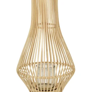 Lantern LEYTE Wood Light Wood - Design Moderno e Econômico
