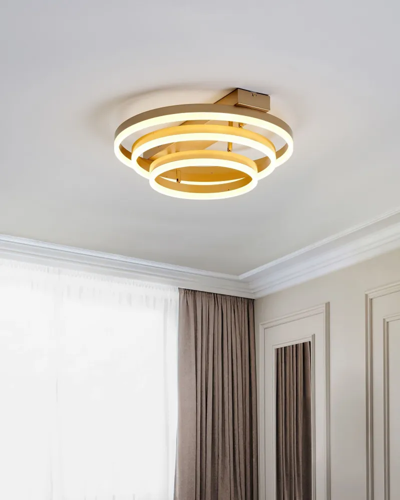 LED Ceiling Lamp Luzente NORE Estilo Vintage