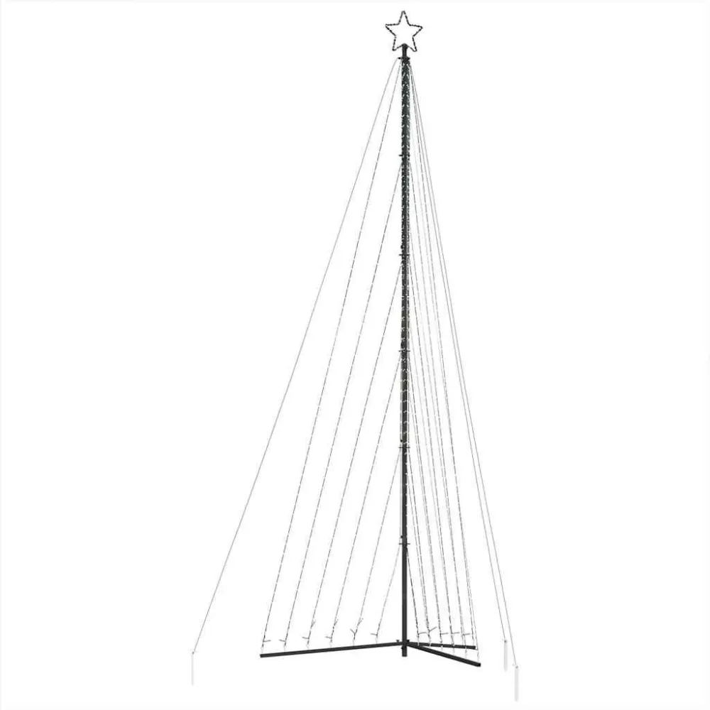 LED Árvore de Natal 789 LEDs Colorido 476 cm Cordão 3 Metros