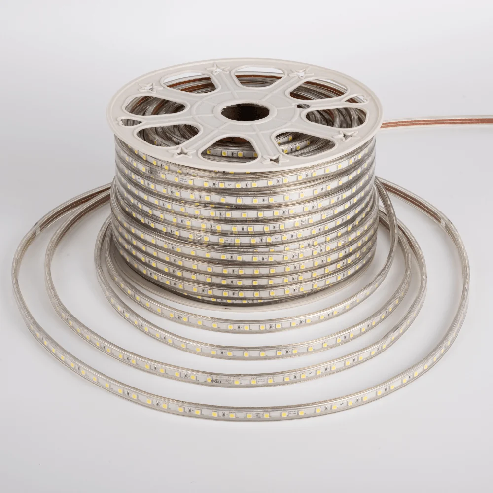 Lâmpada de Lava Fita LED 5050 60LEDs/M 50Metros/Rolo 1000lm/M IP67