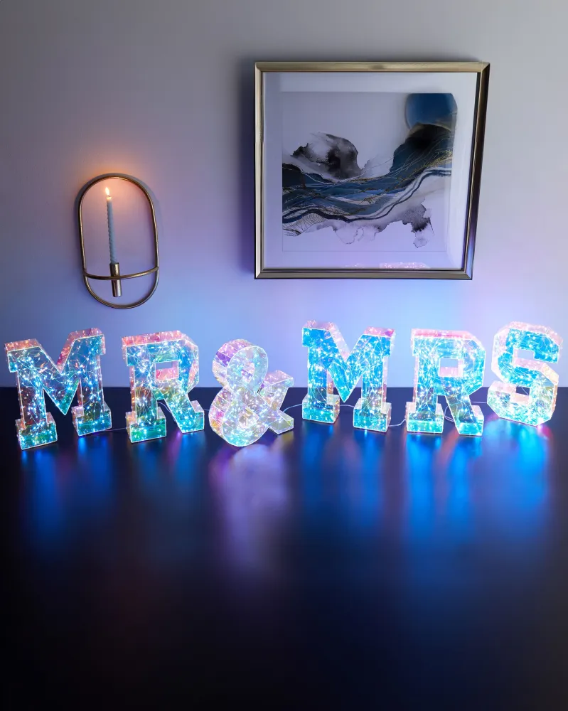 Luminária de Chão LED Lighted Letters Multicolour POLLUX