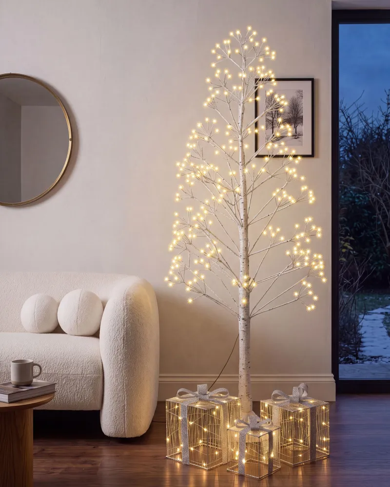 Luminária de Chão Outdoor LED Decoration Tree 180 cm Pérola BALINI