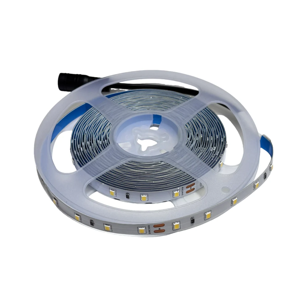 Luminária de Mesa Fita LED 24V 5W/M 2835 60Leds/M 500LM/M 4000K/6500K 5M IP20