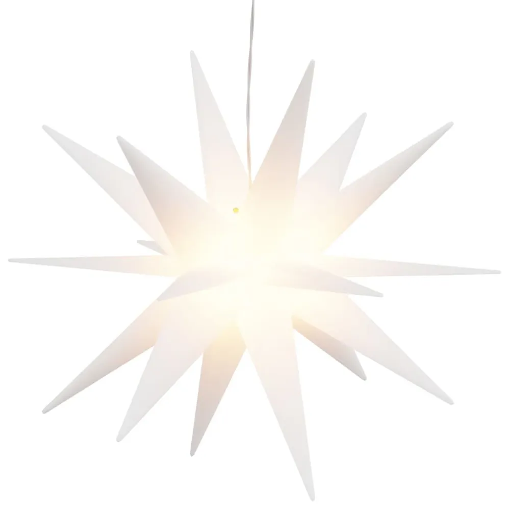 Luz de Natal com LED dobrável 100 cm branco com Lâmpada de Filamento