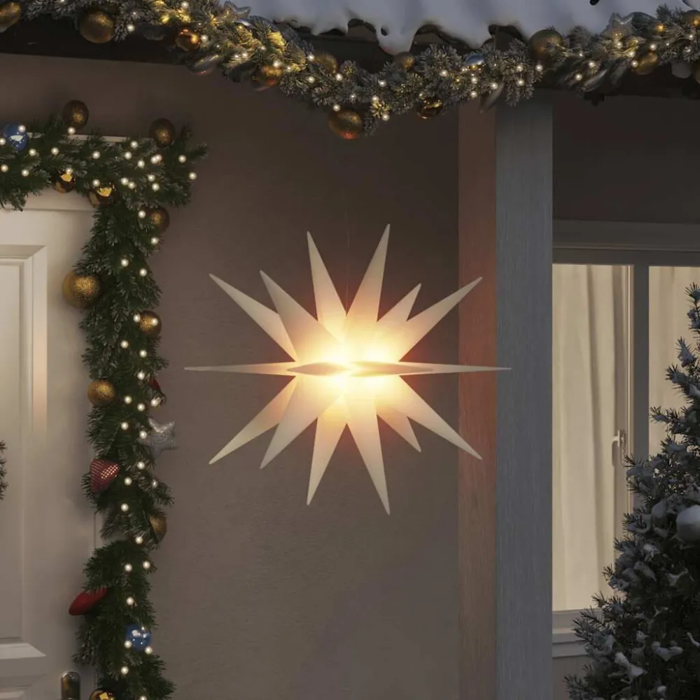 Luz de Natal com LED dobrável 100 cm branco com Lâmpada de Filamento