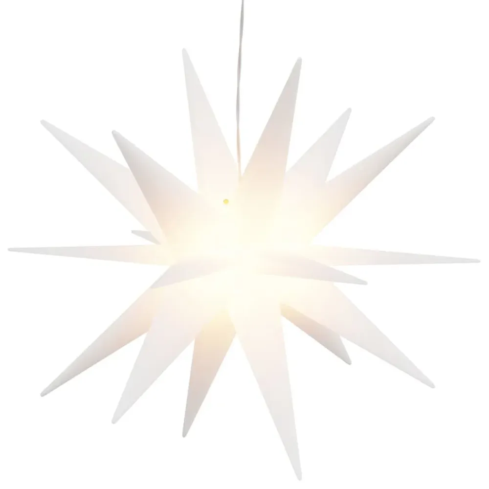 Luz de Natal com LED dobrável 100 cm branco com Lâmpada de Filamento