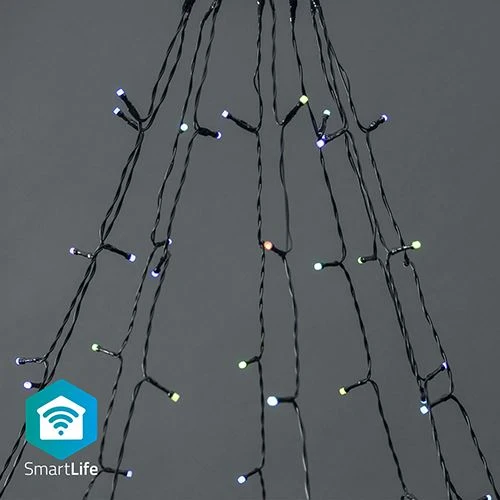Luzes Decorativas Inteligentes com Wi-Fi Nedis SmartLife WIFILXT01C180 - RGB para Corredor
