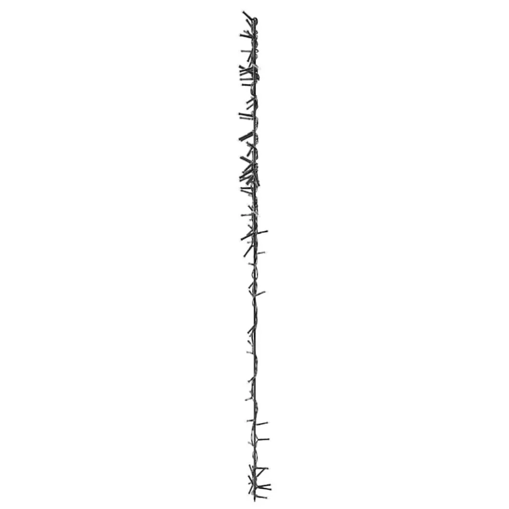 Luzes de Natal silhueta estrela cadente 115 LEDs branco aquecido