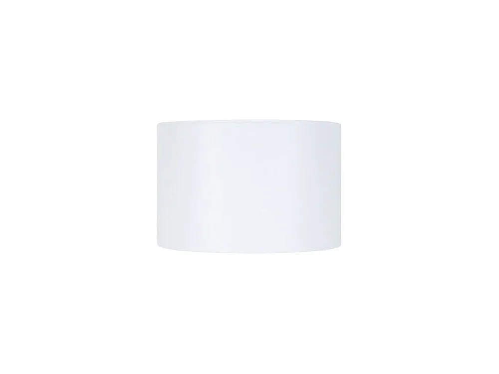 Abajur TOSEL TAMBOUR S 45 tecido tambor branco D45 x H27 cm para Iluminação Externa