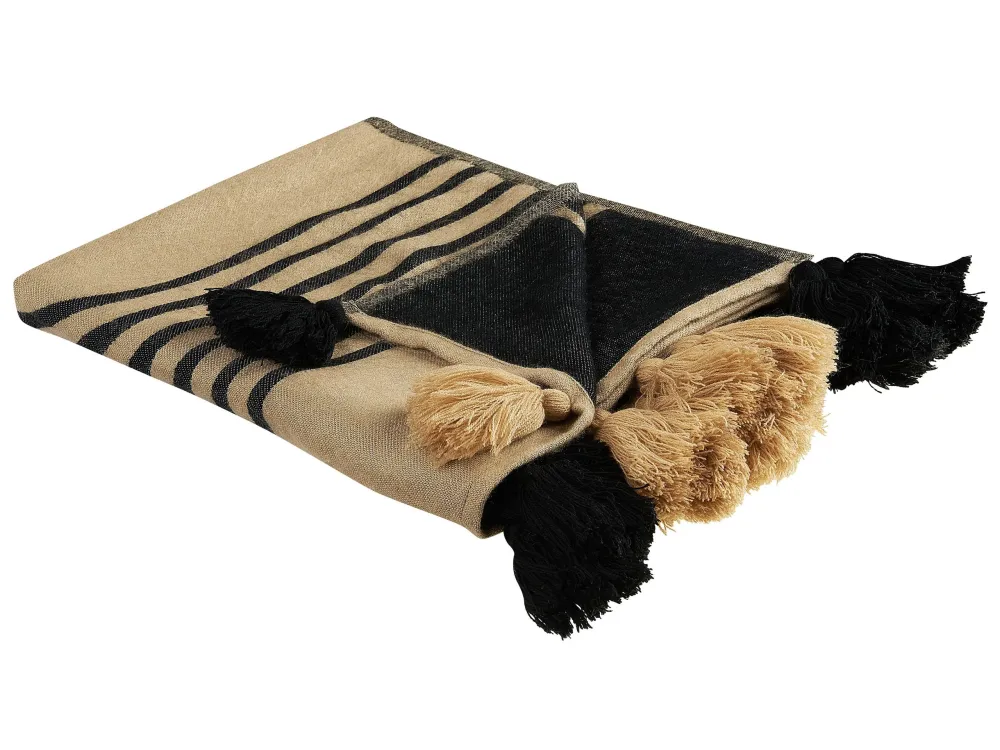 Blanket THAPREK Fabric 130 x 170 cm Cor creme