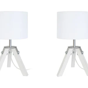 Dimmer Rotativo Abajur TOSEL BOIS BOULE LT2 lâmpada decorativa globo bege D11 x H21 cm