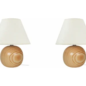 Dimmer Rotativo Abajur TOSEL LÉONA LT2 tecido coluna Verde D16 x H38,5 cm