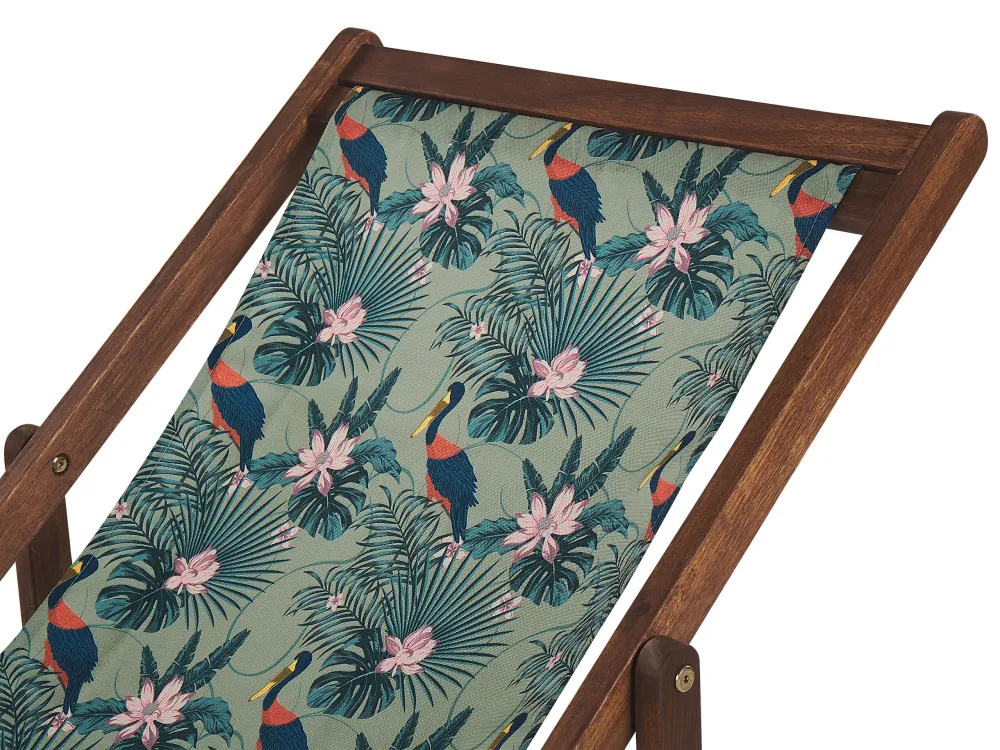 Set 2 Sun Lounger Replacement Fabrics Pelican Pattern ANZIO/AVELLINO