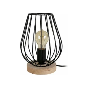 Suporte para Pendente Abajur TOSEL BOIS BOULE lâmpada decorativa globo puro D11 x H21 cm