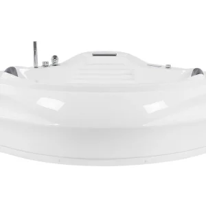 Whirlpool Corner Bath LED and Bluetooth Speaker 2100 x 1450 mm Pérola MONACO