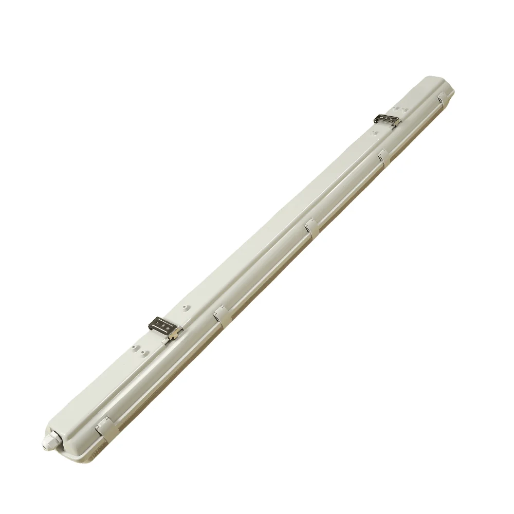Armadura MS p/ 2 Tubos LED T8 1,2M de Ligação de 1 lado IP65 para Fita LED RGB