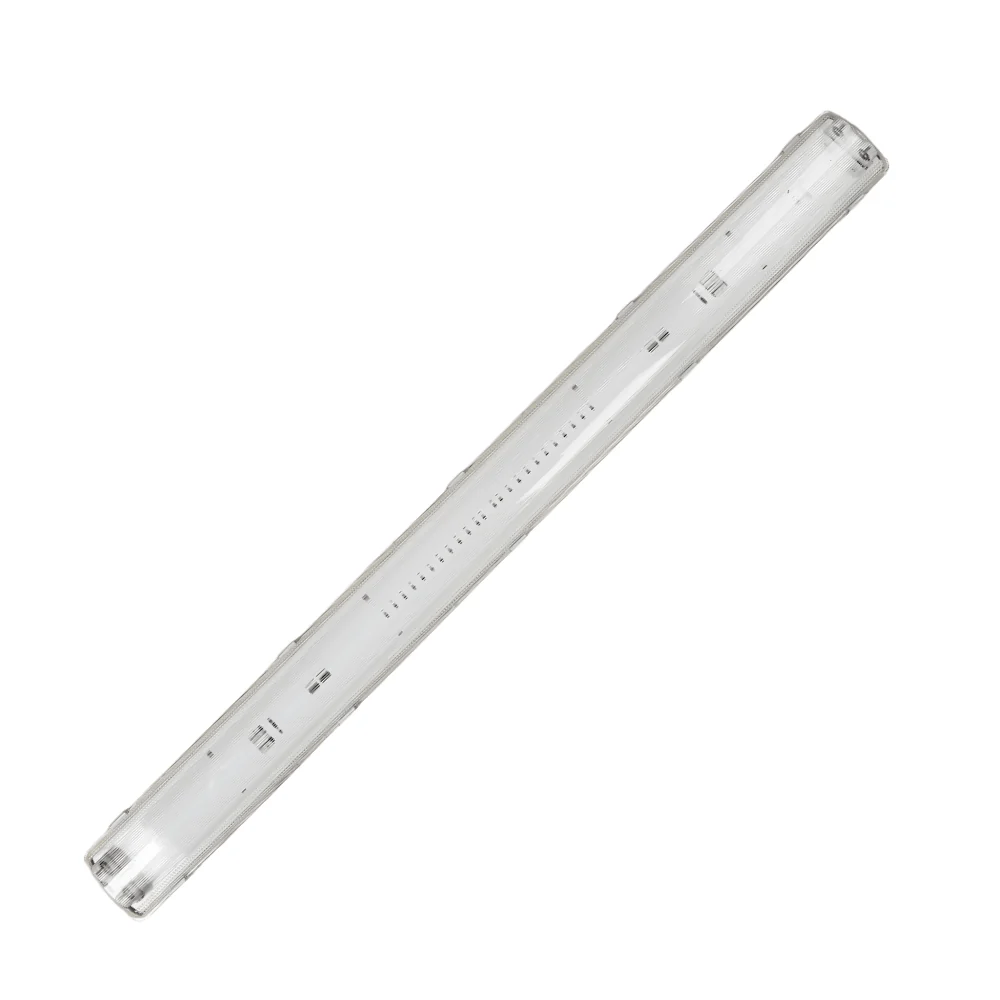 Armadura MS p/ 2 Tubos LED T8 1,2M de Ligação de 1 lado IP65 para Fita LED RGB