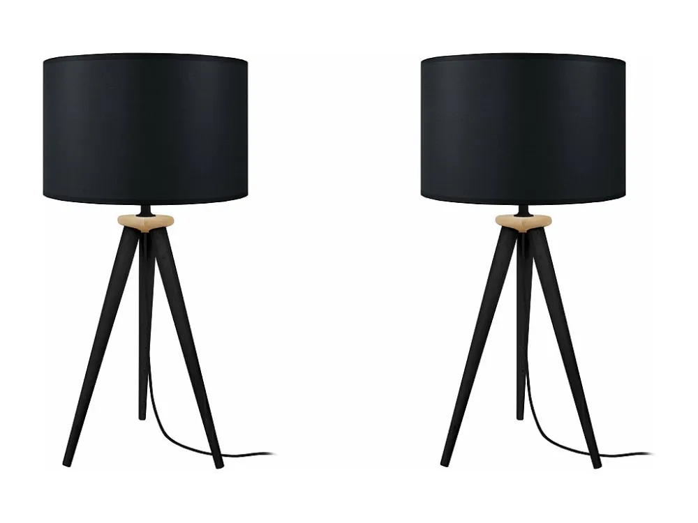 Candeeiro de mesa TOSEL HOD B LT2 tecido coluna Império D30 x H56 cm para Instalação em Sanca