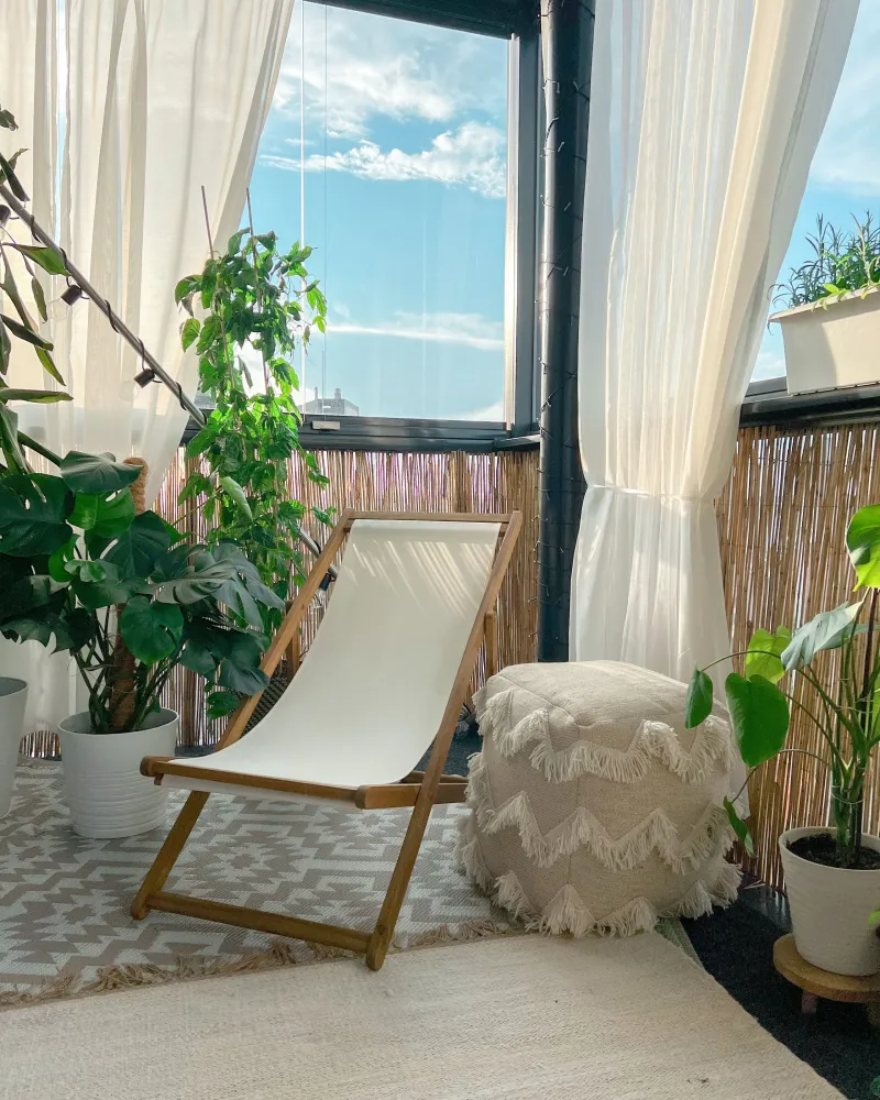 Jute Area Rug 160 x 230 cm Light Cor creme LUNIA