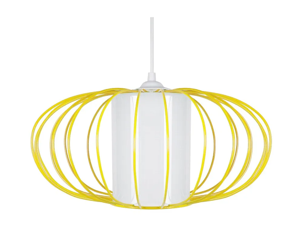 Lustre TOSEL OITA vidro braço alumínio D48 x H32 cm com Sensor de Luz Diurna
