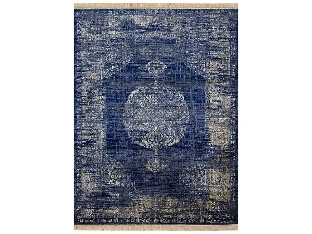 Tapete WINDSOR 22994 ORNAMENTO azul sombrio 60x100 cm