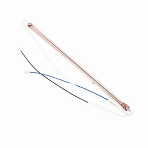 Tubo de aquecimento infravermelho Bartscher 1500 W, direito, 825217 com Conector IP65