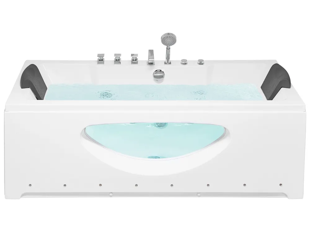 Whirlpool Bath LED 1800 x 800 mm Marfim HAWES