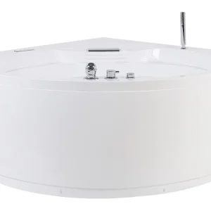 Whirlpool Corner Bath LED and Bluetooth Speaker Pérola MILANO
