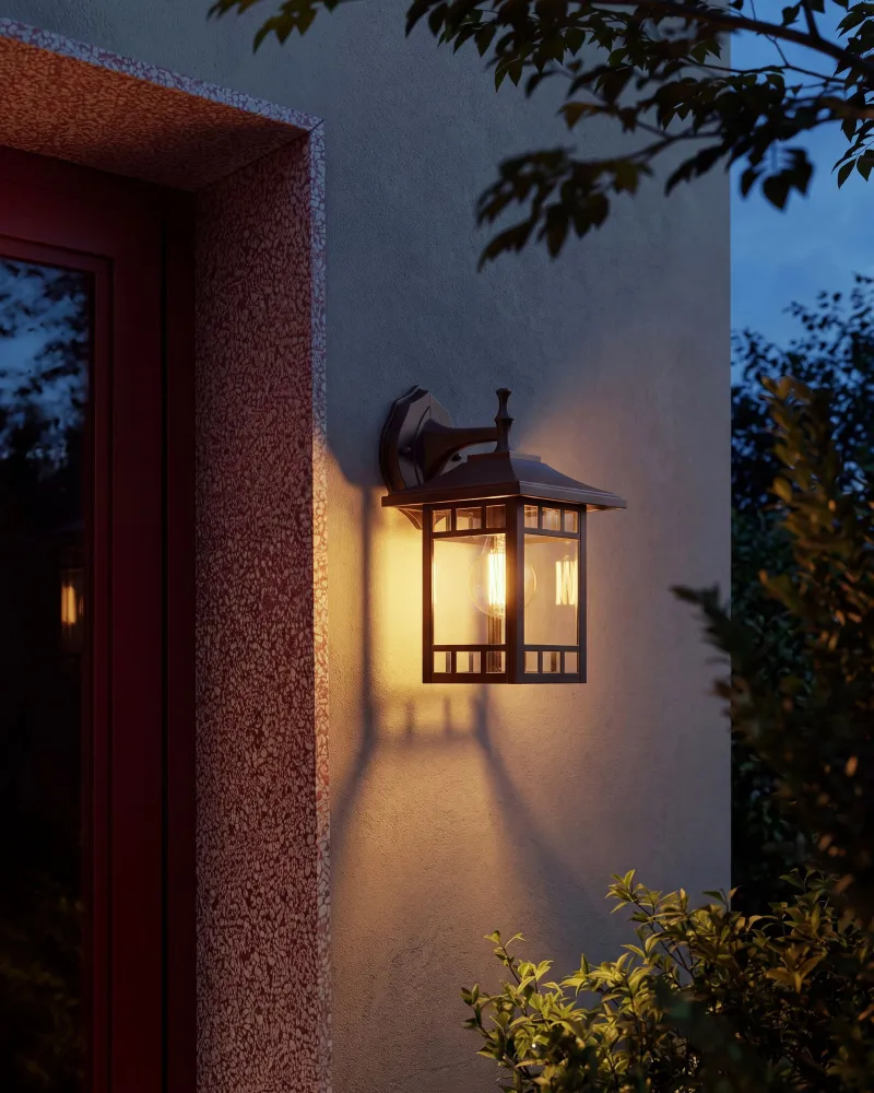 Outdoor Wall Light Preto HERIOT