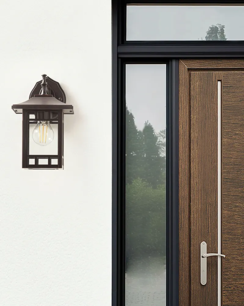 Outdoor Wall Light Preto HERIOT