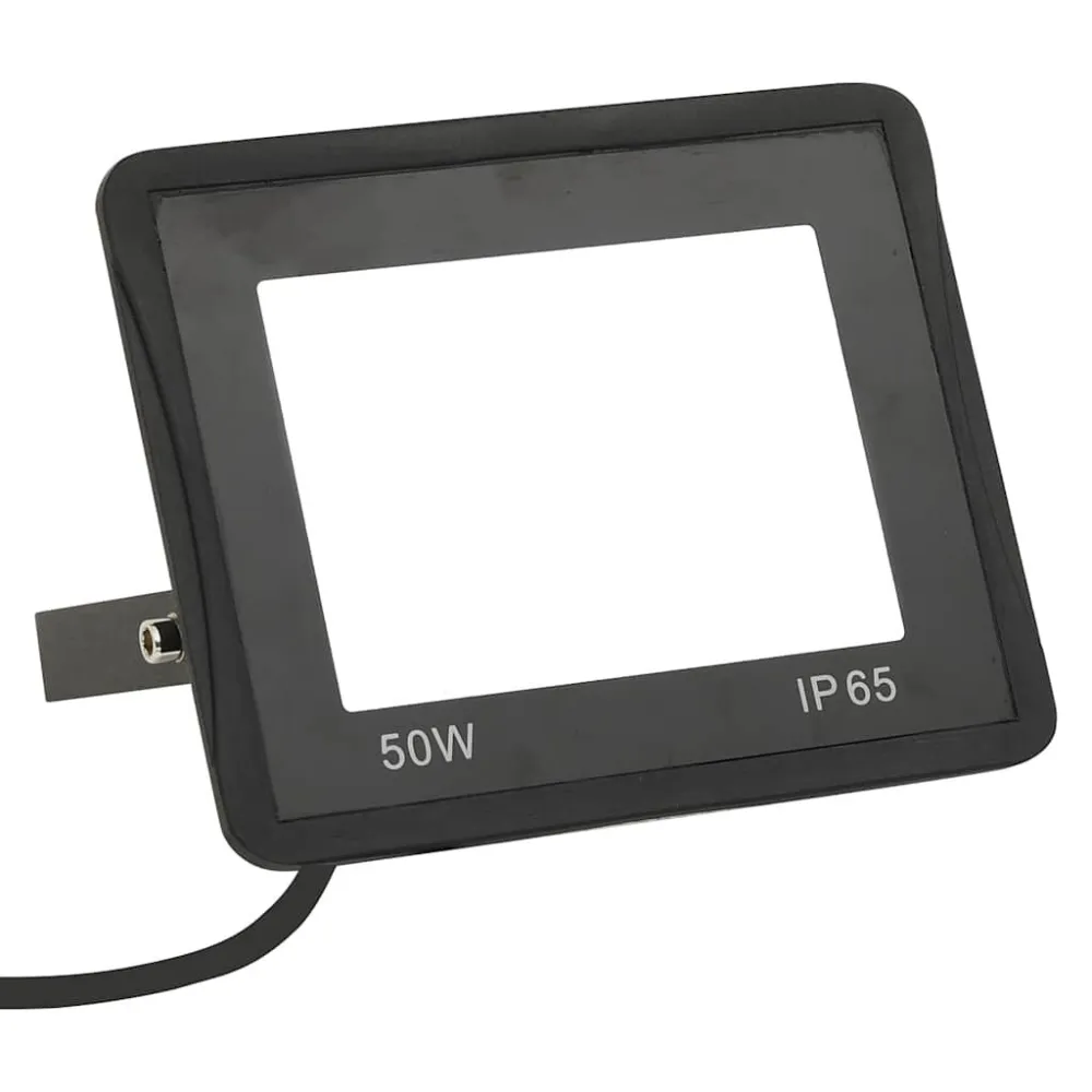 Projetor com iluminação LED 50 W branco frio vidaXL