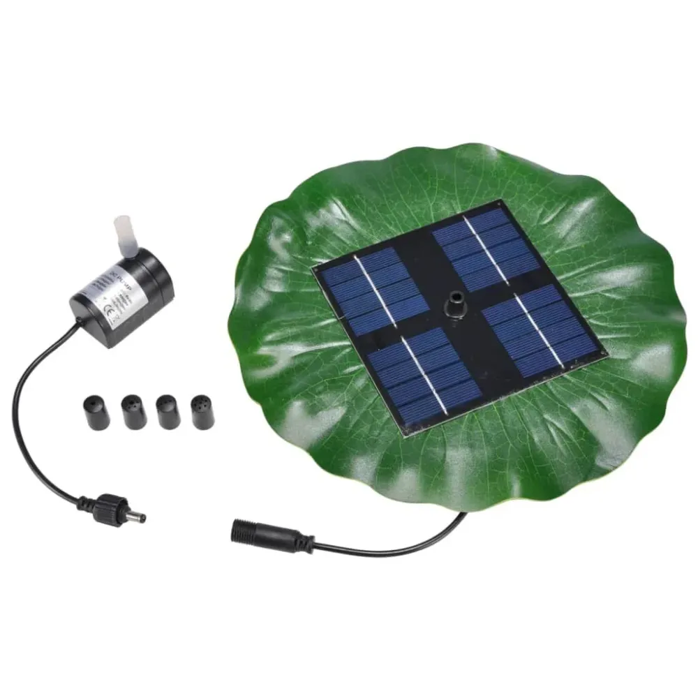 HI Bomba de fonte flutuante solar folha de lótus