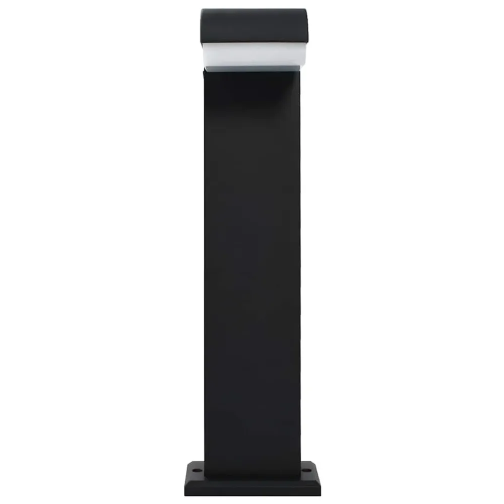 Candeeiros LED de exterior 9 W preto oval vidaXL