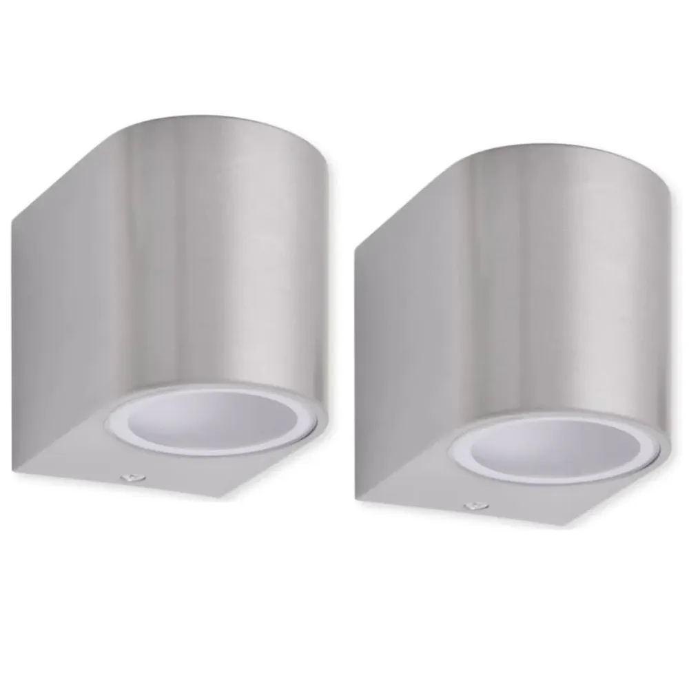 Luzes de parede exterior 2 pcs vidaXL