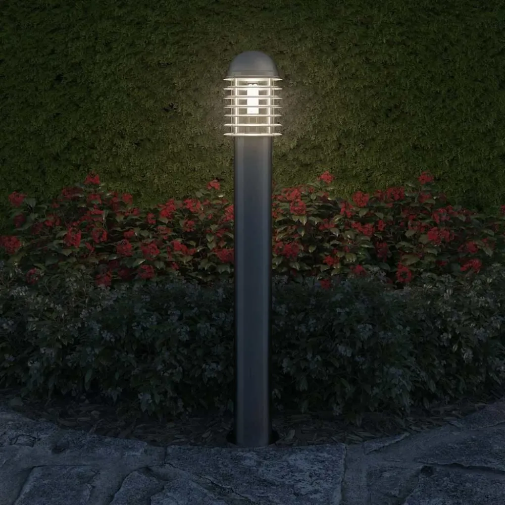 Poste de luz, de exterior, em ço inoxidável vidaXL