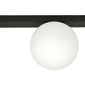 Candeeiro de Teto Fit, Preto, 30x17x14 cm, EPIKASA