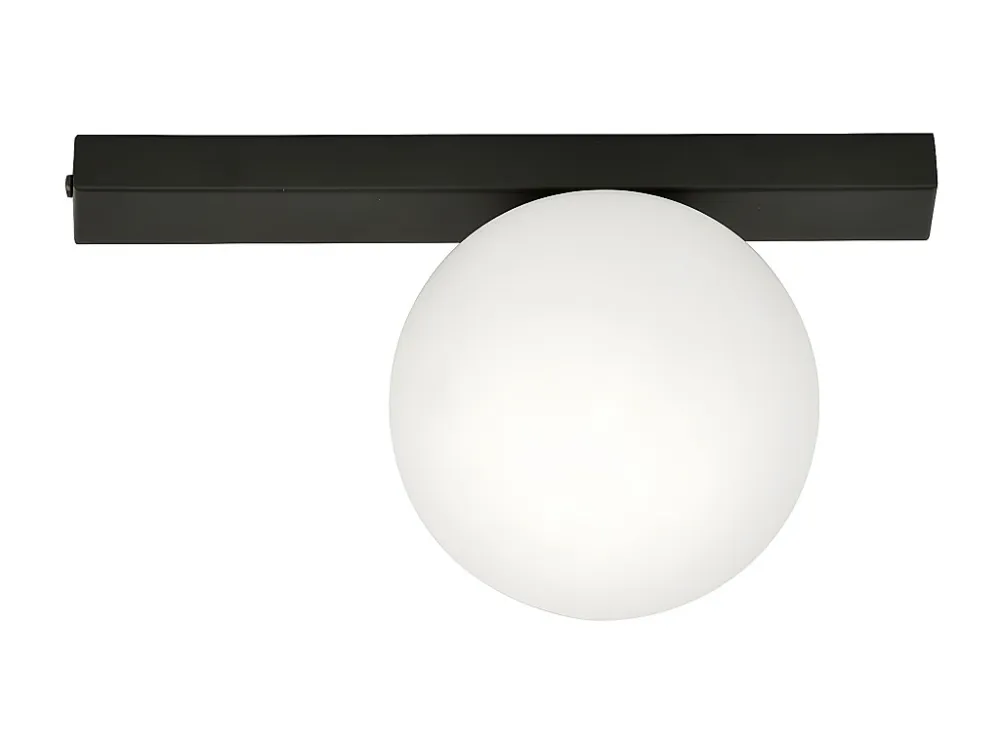 Candeeiro de Teto Fit, Preto, 30x17x14 cm, EPIKASA