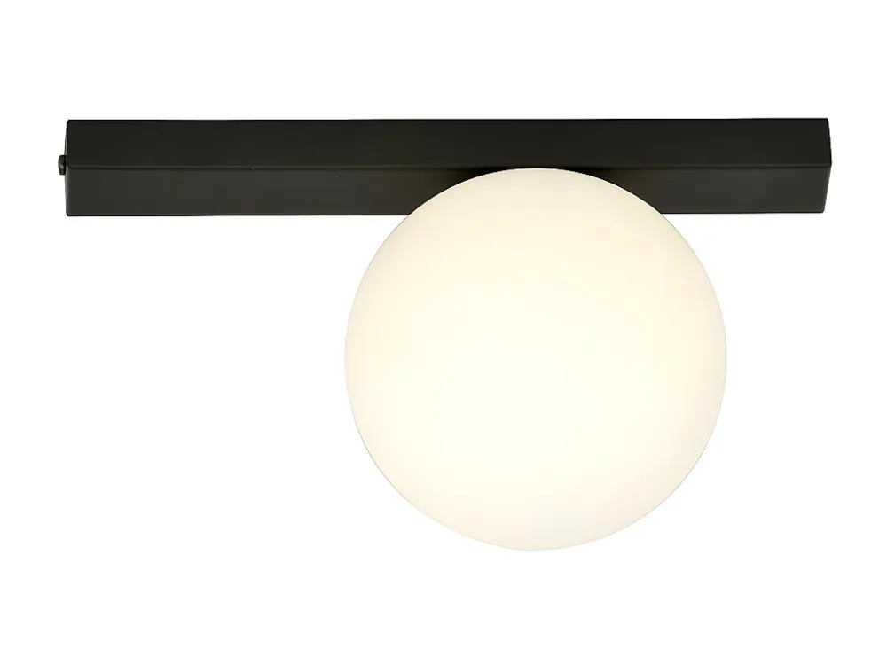 Candeeiro de Teto Fit, Preto, 30x17x14 cm, EPIKASA