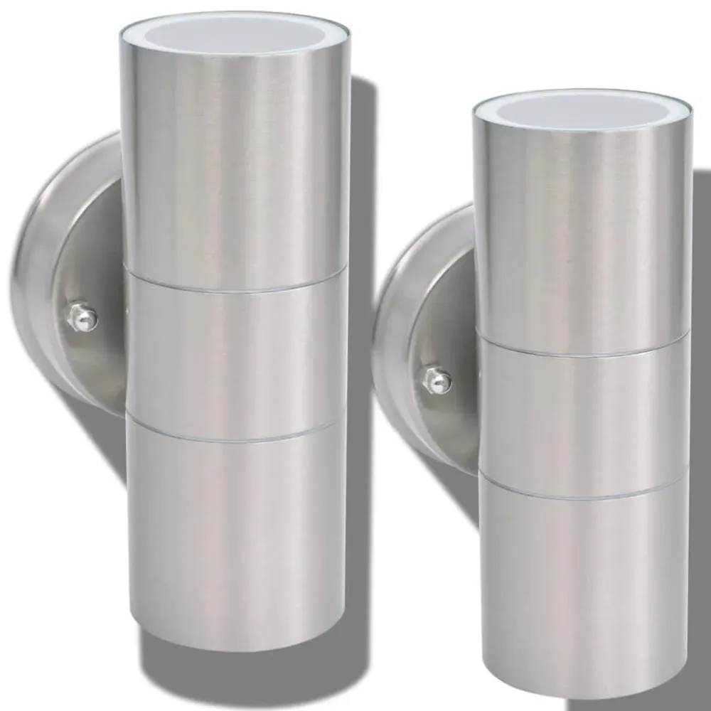 Candeeiros LED parede iluminação suparainf exterior 2 pcs