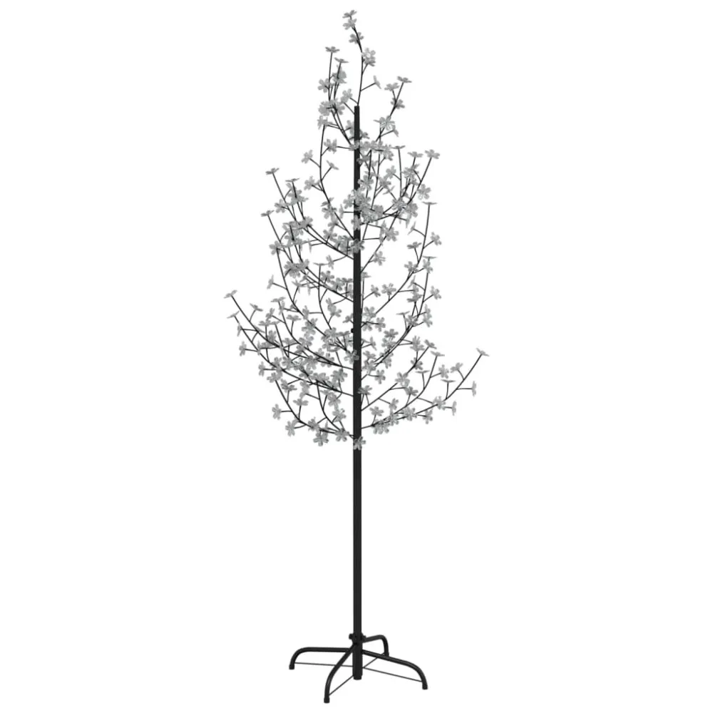 Cerejeira com 220 luzes LEDs 220 cm branco febril