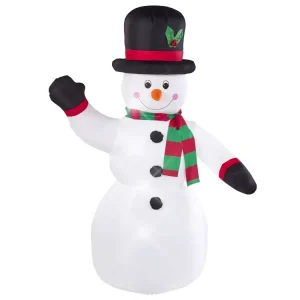Christmas Inflatable LED Snowman 200 cm Marfim RUKA