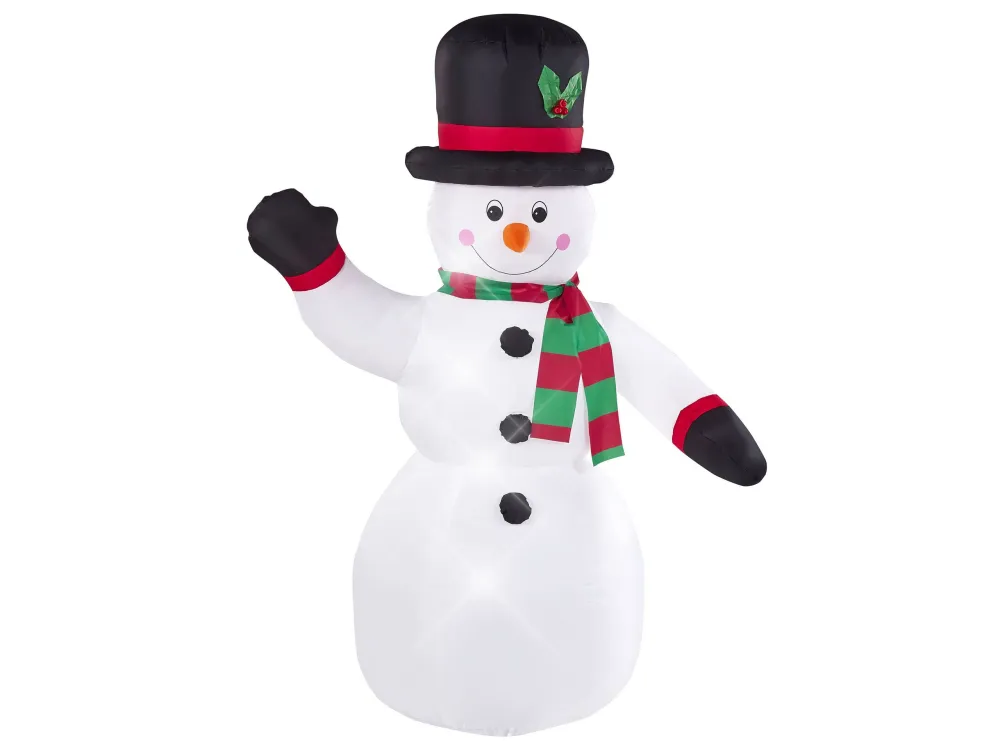 Christmas Inflatable LED Snowman 200 cm Marfim RUKA