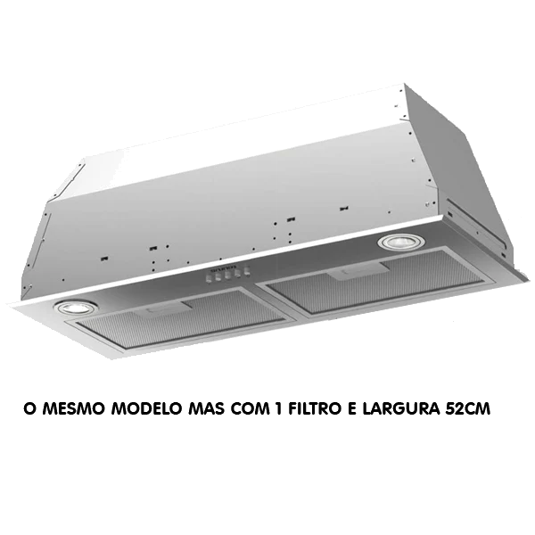 Exaustor Taurus Gf52ixal | 650 m³/h, LED, Inox
