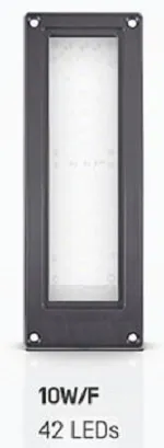 Hagnleone PLANONLIGHT LED 10W/F PRETO, 10387