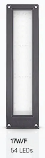 Hagnleone PLANONLIGHT LED 17W/F PRETO, 10389
