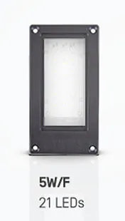 Hagnleone PLANONLIGHT LED 5W/F PRETO, 10386